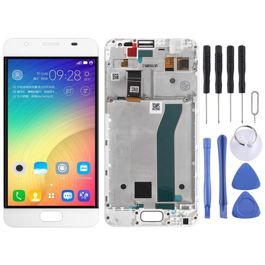 OEM LCD Screen for ASUS ZenFone Pegasus 4A ZB500TL X00KD  Digitizer Full Assembly with Frame（White) - LCD Screen by buy2fix | Online Shopping UK | buy2fix