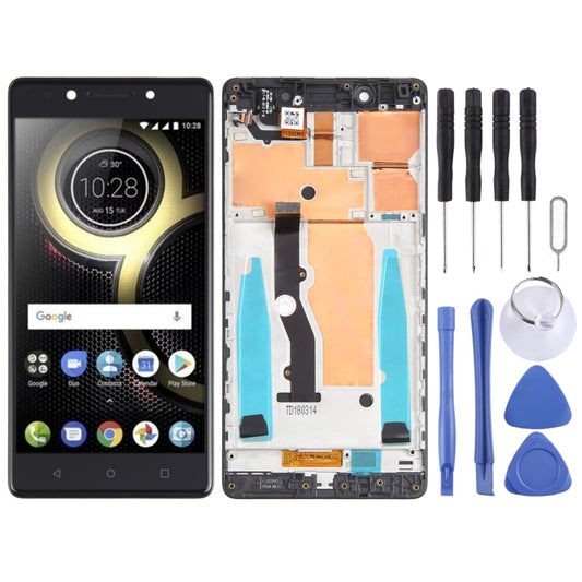 OEM LCD Screen for Lenovo K8 Note XT1902-3 Digitizer Full Assembly with Frame (Black) - LCD Screen by buy2fix | Online Shopping UK | buy2fix