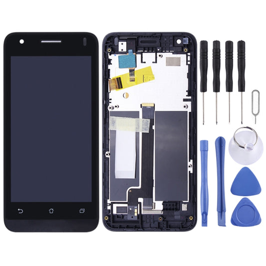 OEM LCD Screen for Asus Zenfone C ZC451CG Z007 Digitizer Full Assembly with Frame（Black) - LCD Screen by buy2fix | Online Shopping UK | buy2fix