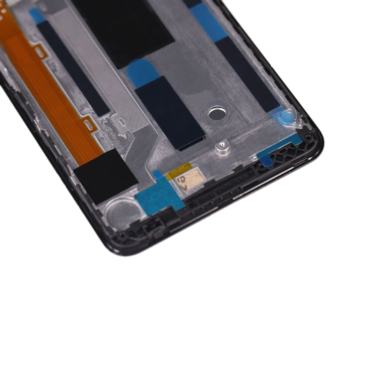 OEM LCD Screen for Lenovo A5000 Digitizer Full Assembly with Frame(White) - LCD Screen by buy2fix | Online Shopping UK | buy2fix