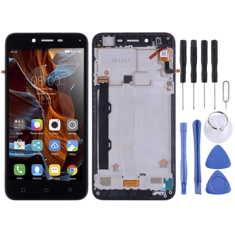 OEM LCD Screen for Lenovo Vibe K5 Plus A6020A46 A6020l36 A6020l37 Digitizer Full Assembly with Frame (Black) - LCD Screen by buy2fix | Online Shopping UK | buy2fix
