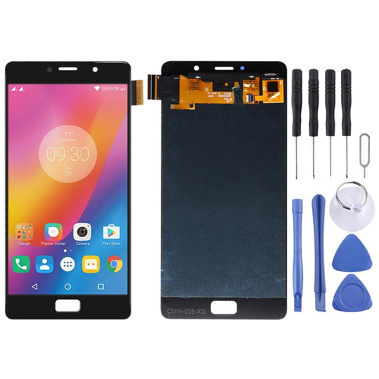 LCD-Bildschirm und Digitizer-Vollmontage für Lenovo Vibe P2 P2c72 P2a42 (Schwarz)