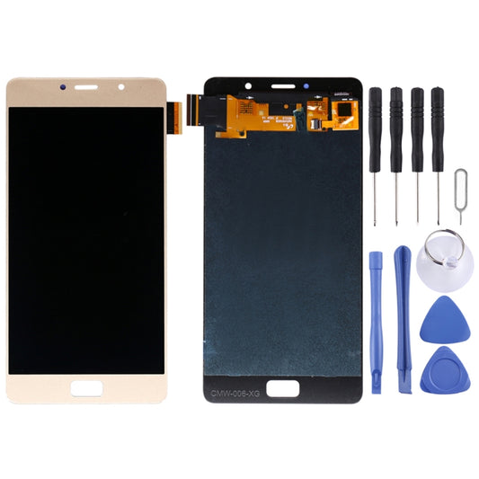 OEM LCD Screen for Lenovo Vibe P2 P2c72 P2a42 with Digitizer Full Assembly (Gold) - LCD Screen by buy2fix | Online Shopping UK | buy2fix