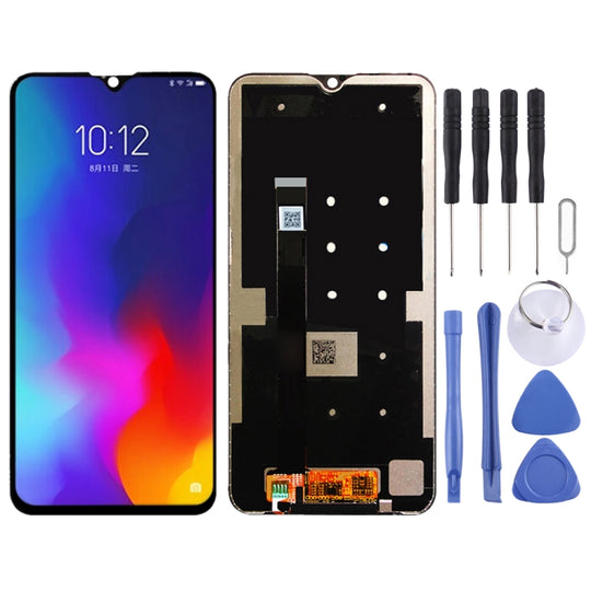 LCD-Bildschirm und Digitizer-Vollmontage für Lenovo Z6 Lite (Schwarz)