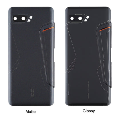 Back Cover for Asus ROG Phone II ZS660KL I001D I001DA I001DE(Jet Black) by buy2fix