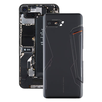 Back Cover for Asus ROG Phone II ZS660KL I001D I001DA I001DE(Jet Black) by buy2fix