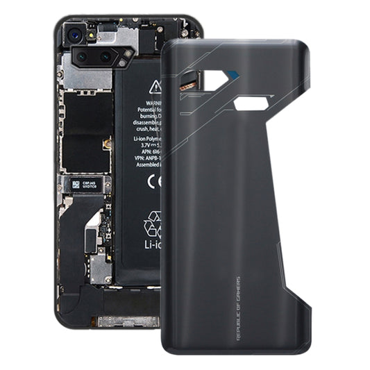 Back Cover for Asus ROG Phone ZS600KL Z01QD (Black) by buy2fix