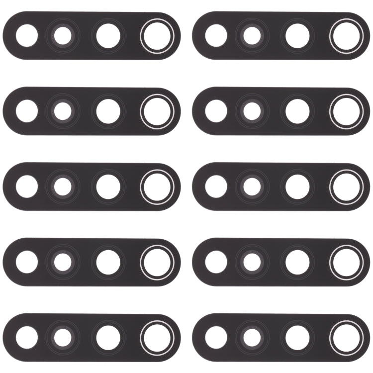 For vivo Y5s 10pcs Back Camera Lens - Camera Parts by buy2fix | Online Shopping UK | buy2fix