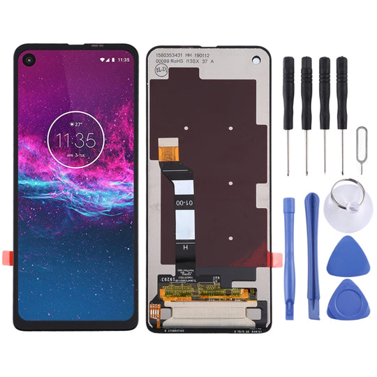 LCD-Bildschirm und Digitizer-Vollmontage für Motorola One Action