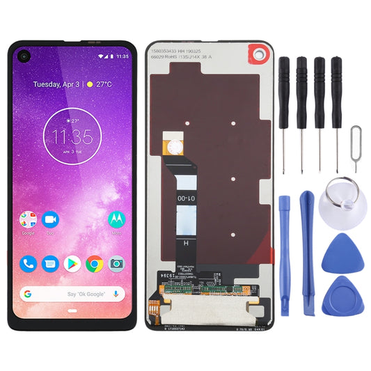 Original LCD Screen for Motorola One Vision with Digitizer Full Assembly - LCD Screen by buy2fix | Online Shopping UK | buy2fix