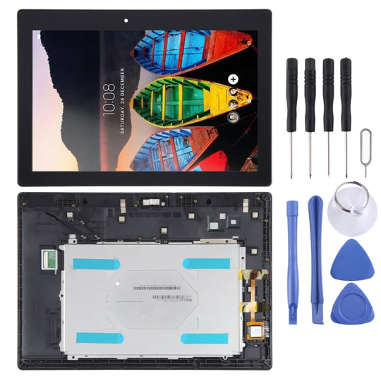 LCD-Bildschirm und Digitizer-Vollmontage für Lenovo TB3-X70L ZA0Y TB3-X70F ZA0X TB3-X70N TB3-X70 (Schwarz)