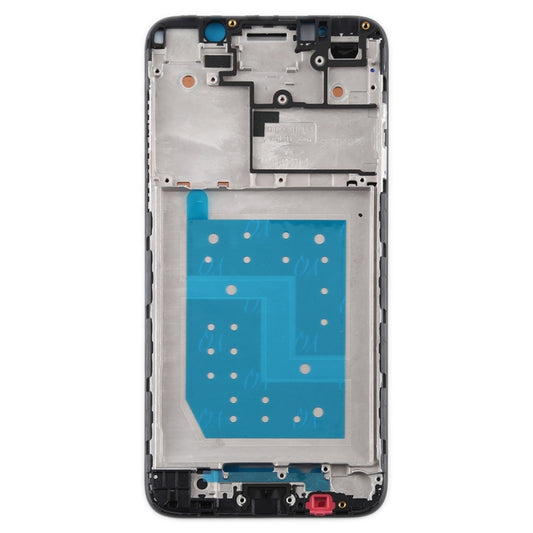 Front Housing LCD Frame Bezel Plate for Huawei Honor Play 7(Black) - Frame Bezel Plate by buy2fix | Online Shopping UK | buy2fix
