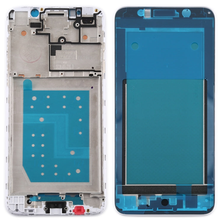Front Housing LCD Frame Bezel Plate for Huawei Honor Play 7(White) - Full Housing Cover by buy2fix | Online Shopping UK | buy2fix