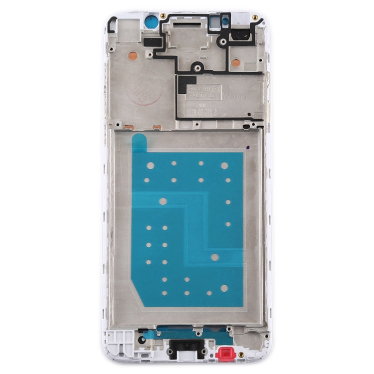 Front Housing LCD Frame Bezel Plate for Huawei Honor Play 7(White) - Full Housing Cover by buy2fix | Online Shopping UK | buy2fix