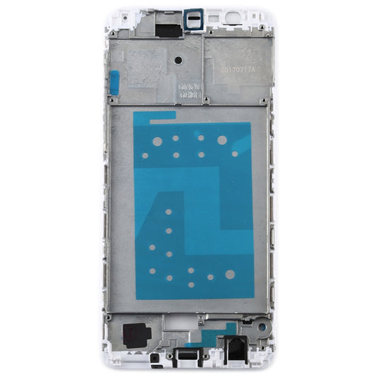 Front Housing LCD Frame Bezel Plate for Huawei Honor 7X(White) - Frame Bezel Plate by buy2fix | Online Shopping UK | buy2fix