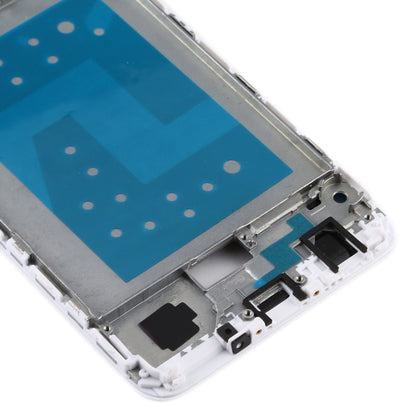 Front Housing LCD Frame Bezel Plate for Huawei Honor 7X(White) - Frame Bezel Plate by buy2fix | Online Shopping UK | buy2fix