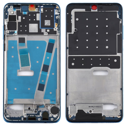 Middle Frame Bezel Plate with Side Keys for Huawei Nova 4e(Blue) - Full Housing Cover by buy2fix | Online Shopping UK | buy2fix