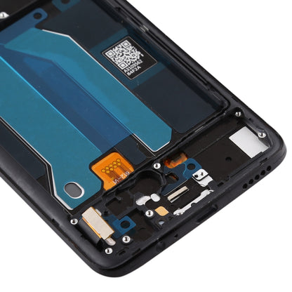 For OnePlus 6 A6000 TFT Material LCD Screen and Digitizer Full Assembly with Frame (Black) - LCD Screen by buy2fix | Online Shopping UK | buy2fix