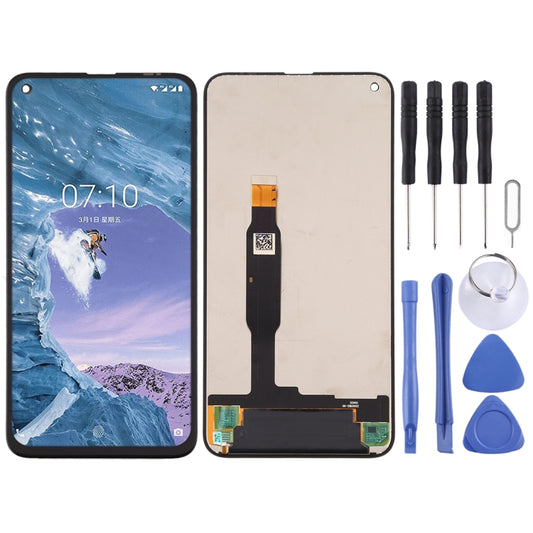 TFT LCD Screen for Nokia X71/8.1 Plus with Digitizer Full Assembly (Black) - LCD Screen by buy2fix | Online Shopping UK | buy2fix