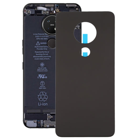 Battery Back Cover for Nokia 7.2 / 6.2 TA-1196 / TA-1198 / TA-1200 / TA-1187 / TA-1201 (Frosted Black) - Back Cover by buy2fix | Online Shopping UK | buy2fix