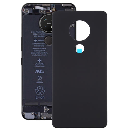 Battery Back Cover for Nokia 7.2 / 6.2 TA-1196 / TA-1198 / TA-1200 / TA-1187 / TA-1201(Black) - Back Cover by buy2fix | Online Shopping UK | buy2fix