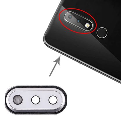 Camera Lens Cover for Nokia X6(White) - Camera by buy2fix | Online Shopping UK | buy2fix