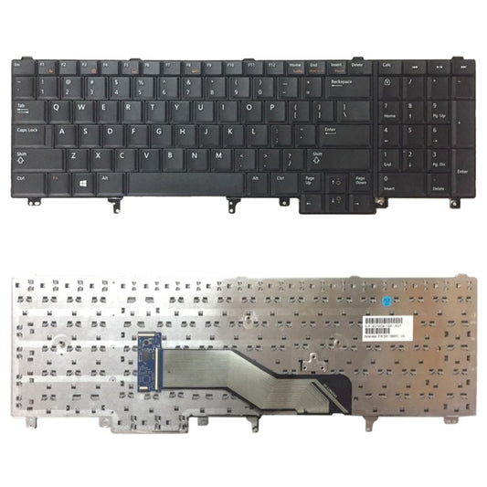 US Version Keyboard for Dell Latitude E6520 E6530 E6540 E5520 E5520M E5530 - Replacement Keyboards by buy2fix | Online Shopping UK | buy2fix