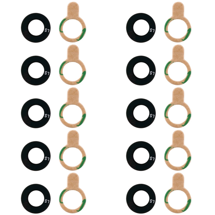 For Huawei Honor 8S / Play 3e 10pcs Original Back Camera Lens - Camera Series by buy2fix | Online Shopping UK | buy2fix