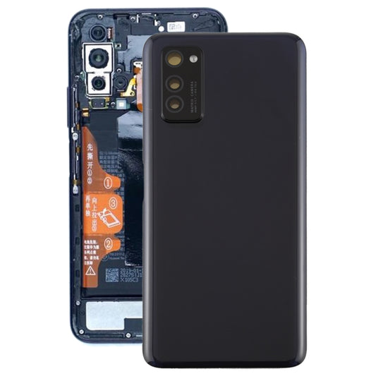 Original Battery Back Cover with Camera Lens for Huawei Honor V30(Black) - Back Cover by buy2fix | Online Shopping UK | buy2fix