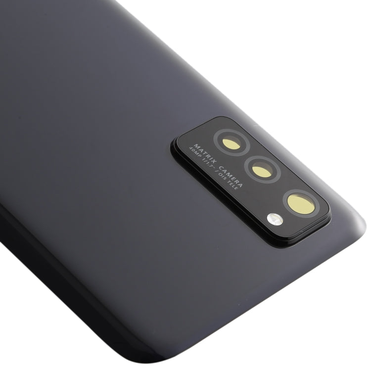 Original Battery Back Cover with Camera Lens for Huawei Honor V30(Black) - Back Cover by buy2fix | Online Shopping UK | buy2fix