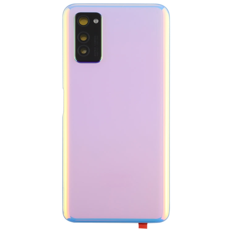 Original Battery Back Cover with Camera Lens for Huawei Honor V30(White) - Back Cover by buy2fix | Online Shopping UK | buy2fix