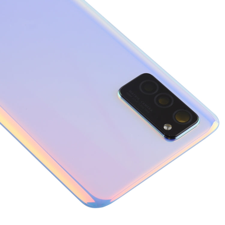 Original Battery Back Cover with Camera Lens for Huawei Honor V30(White) - Back Cover by buy2fix | Online Shopping UK | buy2fix