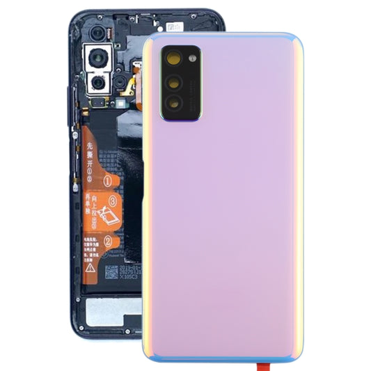 Original Battery Back Cover with Camera Lens for Huawei Honor V30(White) - Back Cover by buy2fix | Online Shopping UK | buy2fix