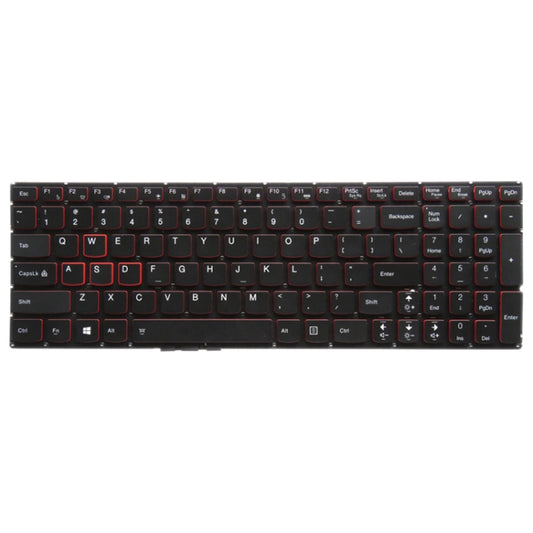 US Version Keyboard with Keyboard Backlight for Lenovo Ideapad Y700 Y700-15 Y700-15ISK Y700-15ACZ Y700-17ISK Y700-15ISE - Replacement Keyboards by buy2fix | Online Shopping UK | buy2fix