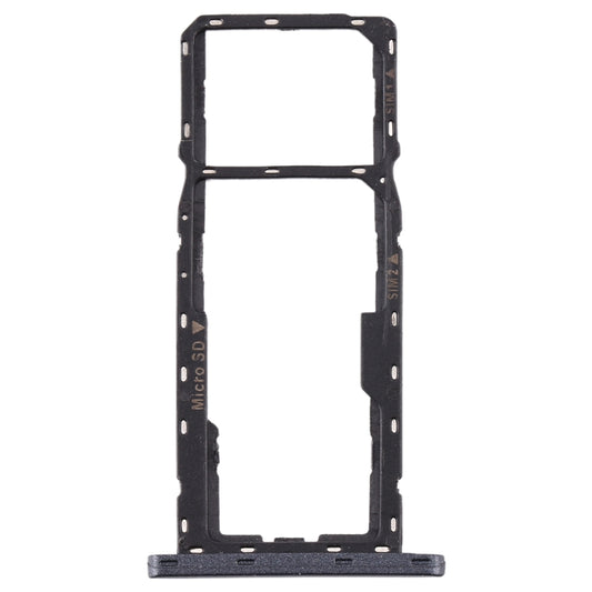 SIM Card Tray + SIM Card Tray + Micro SD Card Tray for Asus Zenfone Live L1 ZA550KL X00RD(Black) - Card Tray by buy2fix | Online Shopping UK | buy2fix