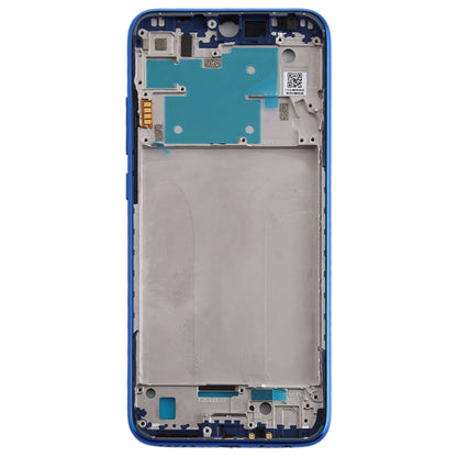 Front Housing LCD Frame Bezel Plate for Xiaomi Redmi Note 8(Blue) - Frame Bezel Plate by buy2fix | Online Shopping UK | buy2fix