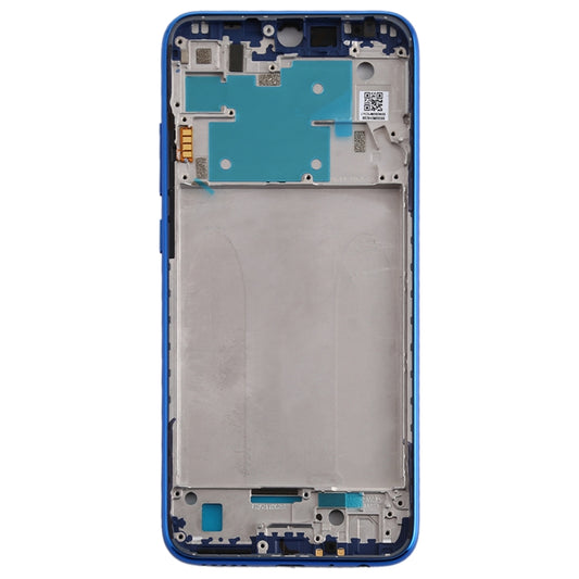 Front Housing LCD Frame Bezel Plate for Xiaomi Redmi Note 8(Blue) - Frame Bezel Plate by buy2fix | Online Shopping UK | buy2fix