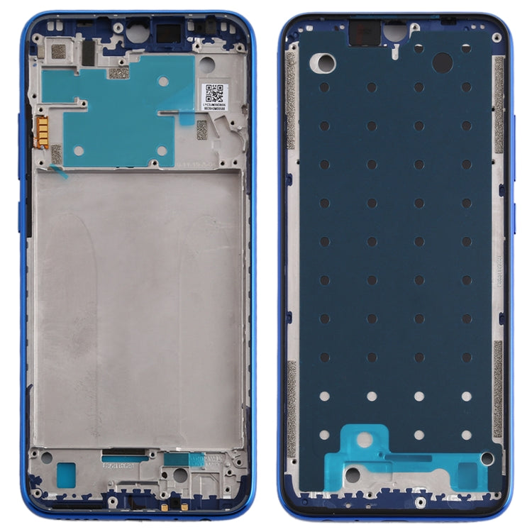 Front Housing LCD Frame Bezel Plate for Xiaomi Redmi Note 8(Blue) - Frame Bezel Plate by buy2fix | Online Shopping UK | buy2fix