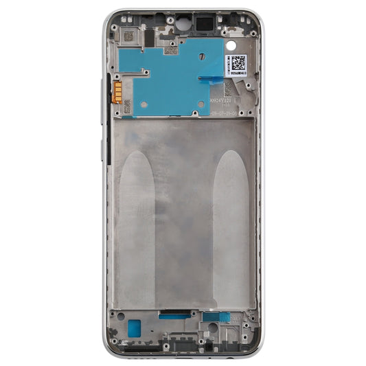 Front Housing LCD Frame Bezel Plate for Xiaomi Redmi Note 8(Silver) - Frame Bezel Plate by buy2fix | Online Shopping UK | buy2fix