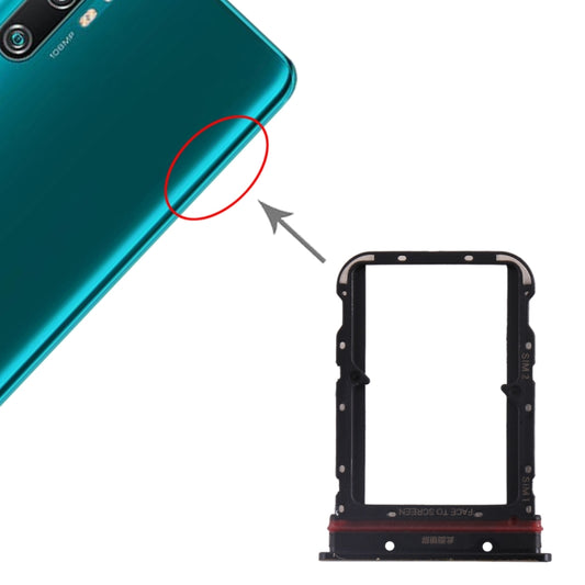SIM Card Tray + SIM Card Tray for Xiaomi Mi CC9 Pro/Mi Note 10/Mi Note 10 Pro/Mi Note 10 Lite(Black) - Card Tray by buy2fix | Online Shopping UK | buy2fix