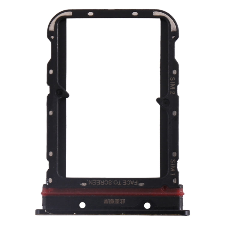 SIM Card Tray + SIM Card Tray for Xiaomi Mi CC9 Pro/Mi Note 10/Mi Note 10 Pro/Mi Note 10 Lite(Black) - Card Tray by buy2fix | Online Shopping UK | buy2fix