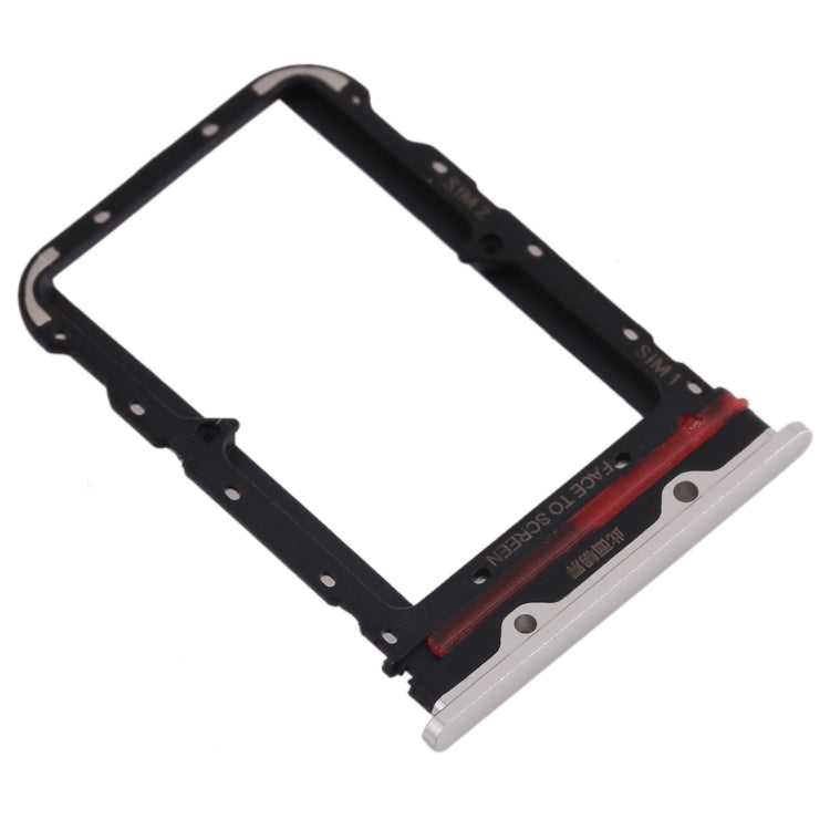 SIM Card Tray + SIM Card Tray for Xiaomi Mi CC9 Pro/Mi Note 10/Mi Note 10 Pro/Mi Note 10 Lite(White) - Card Tray by buy2fix | Online Shopping UK | buy2fix