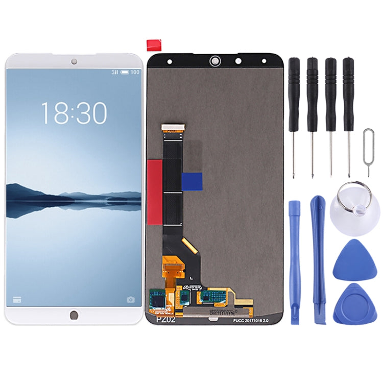 Original LCD Screen for Meizu 15 Plus with Digitizer Full Assembly(White) - For Meizu by buy2fix | Online Shopping UK | buy2fix