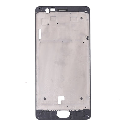 For OnePlus 3 / 3T / A3003 / A3000 / A3100 Front Housing LCD Frame Bezel Plate (Black) - Frame Bezel Plate by buy2fix | Online Shopping UK | buy2fix