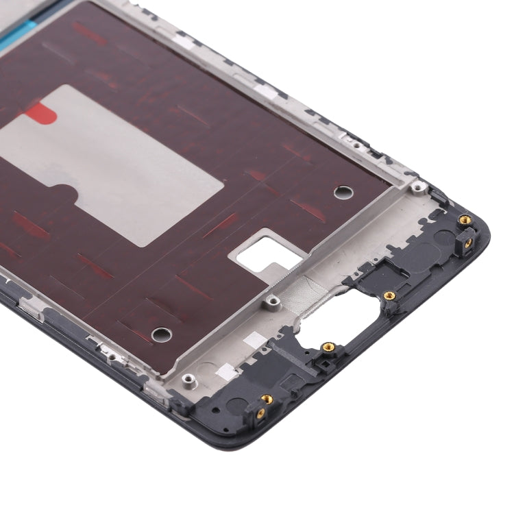 For OnePlus 3 / 3T / A3003 / A3000 / A3100 Front Housing LCD Frame Bezel Plate (Black) - Frame Bezel Plate by buy2fix | Online Shopping UK | buy2fix