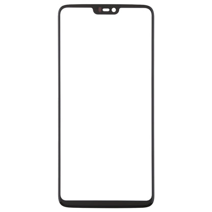For OnePlus 6 Front Screen Outer Glass Lens (Black) - LCD Related Parts by buy2fix | Online Shopping UK | buy2fix