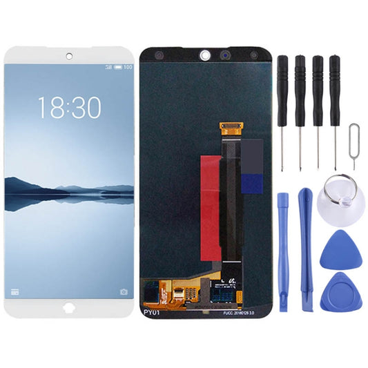 Original LCD Screen for Meizu 15 with Digitizer Full Assembly(White) - For Meizu by buy2fix | Online Shopping UK | buy2fix