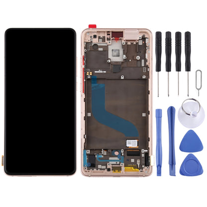 OLED LCD Screen for Xiaomi Redmi K20 / Redmi K20 Pro / 9T Pro Digitizer Full Assembly with Frame(Gold) - LCD Screen by buy2fix | Online Shopping UK | buy2fix