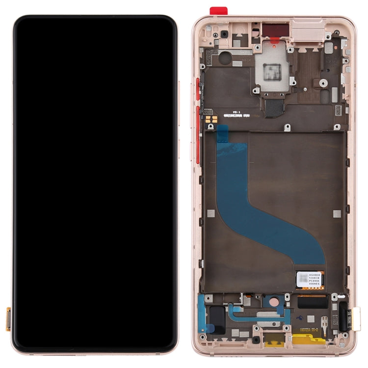 OLED LCD Screen for Xiaomi Redmi K20 / Redmi K20 Pro / 9T Pro Digitizer Full Assembly with Frame(Gold) - LCD Screen by buy2fix | Online Shopping UK | buy2fix
