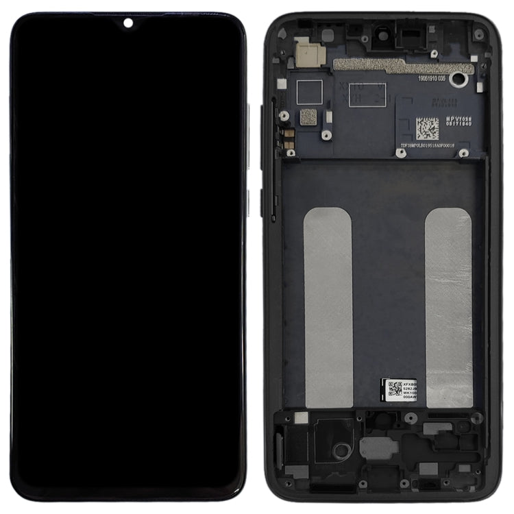 Original LCD Screen for Xiaomi Mi CC9 Digitizer Full Assembly with Frame(Black) - LCD Screen by buy2fix | Online Shopping UK | buy2fix